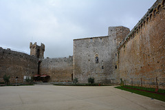 Italy, Walls and Bastions of the Fortress of Montalcino