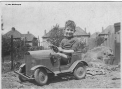 My first Car in our Garden 1937 Opposites - Young