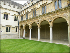 Laudian Library loggia