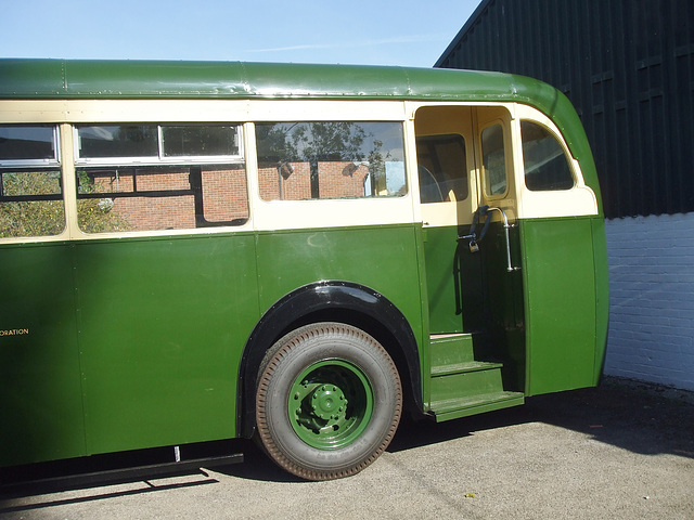 DSCF4995 Former Chesterfield CT 48 (JRA 635) at Bourne - 29 Sep 2018