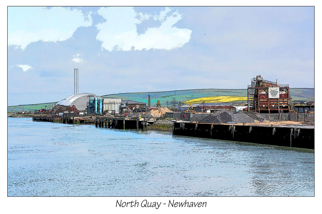 North Quay Newhaven 11 5 2013 posterized