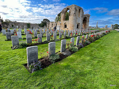 Kinloss Cistercian Abbey ruins 23-09-2023