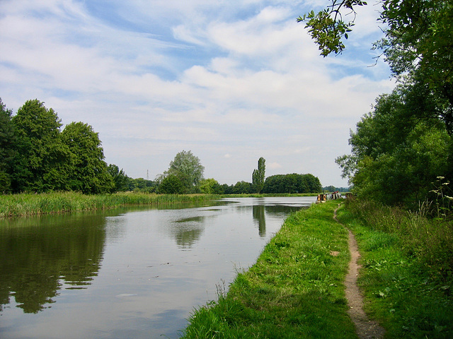 Tixall Wide on the Staffs and Worcs Canal