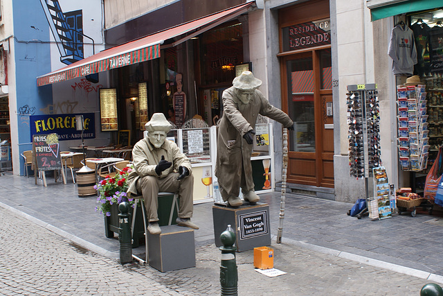 Brussels Street Scene