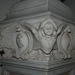 Detail  of Plinth to Bust of Harriet Robertson, Saint Peter's Church, Widmerpool, Nottinghamshire