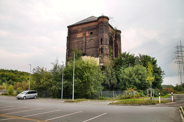 Zeche Unser Fritz 1/4, Malakowturm von Schacht 1 (Wanne-Eickel) / 24.09.2022