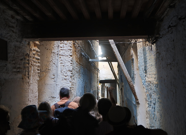 Narrow alley in the Medina