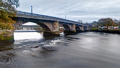 Dumbarton Bridge and the River Leven