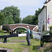 Oldhill Bridge and Tixall Lock on the Staffs and Worcs Canal