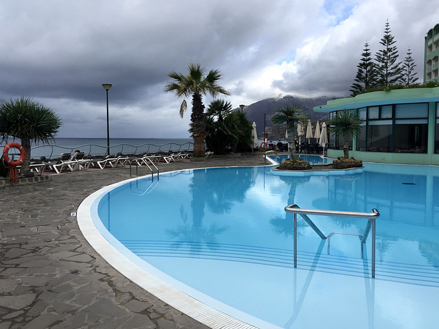 Pestana Ocean Bay, Praia Formosa, looking towards Cabo Girão