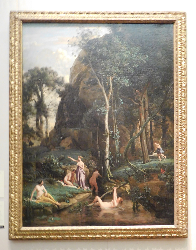 Diana and Actaeon by Corot in the Metropolitan Museum of Art, February 2019
