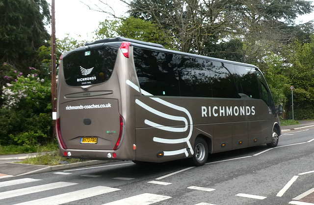 Richmond’s Coaches RV73 FRO in Cambridge - 22 Apr 2024 (P1180098)