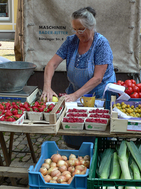 Wochenmarkt in Freiburg im Brsg.