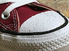 Raindrops on Sneaker