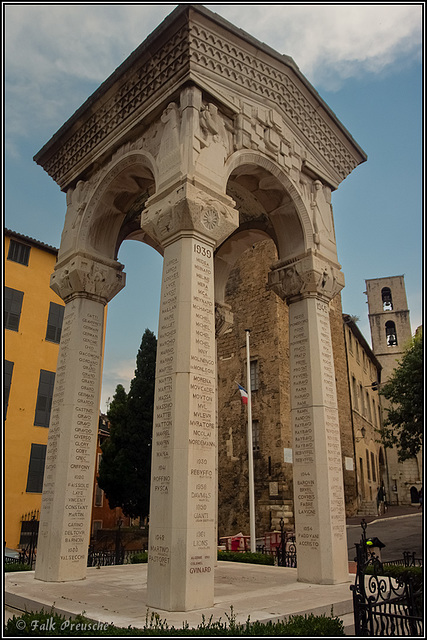 Kriegsdenkmal in Grasse