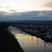 Alaska, Homer, Sunset over the Boats