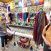 Weaving cloth from wool, agave silk and cotton