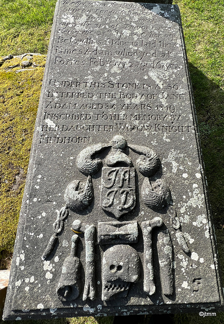 Kinloss Cistercian Abbey ruins 23-09-2023