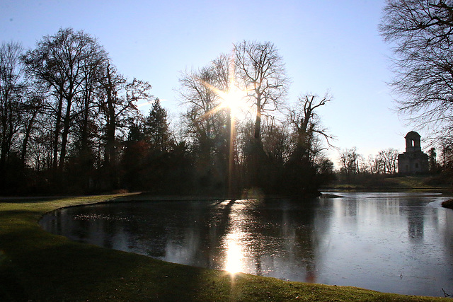 Abendsonne an einem Sonnentag