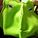 The head has been sewn together