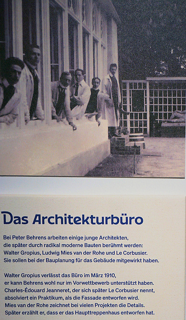 Mitarbeiter im Architekturbüro