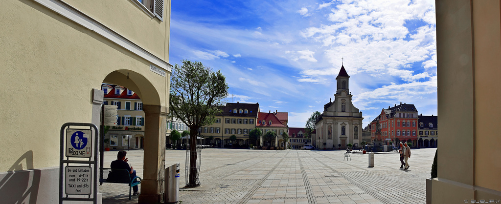 Marktplatz Ludwigsburg (© Buelipix)