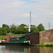 Staffs and Worcs canal at the Great Hayward Junction, the junction with the Trent and Mersey Canal