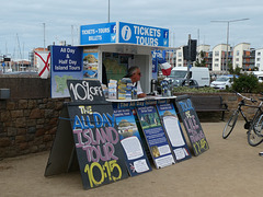 Tantivy Blue ticket kiosk in Liberation Square, St. Helier - 6 Aug 2019 (P1030663)