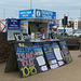 Tantivy Blue ticket kiosk in Liberation Square, St. Helier - 6 Aug 2019 (P1030663)