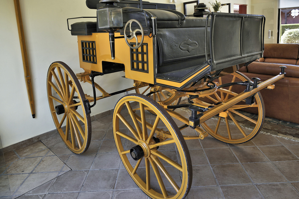 Horseless Buggy – Hacienda Montenmedio, Montenmedio Golf and Country Club, Vejer de la Frontera, Cádiz Province, Spain