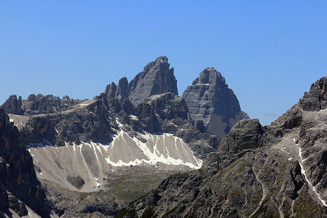 Dreizinnenblick Brennweite 140 mm