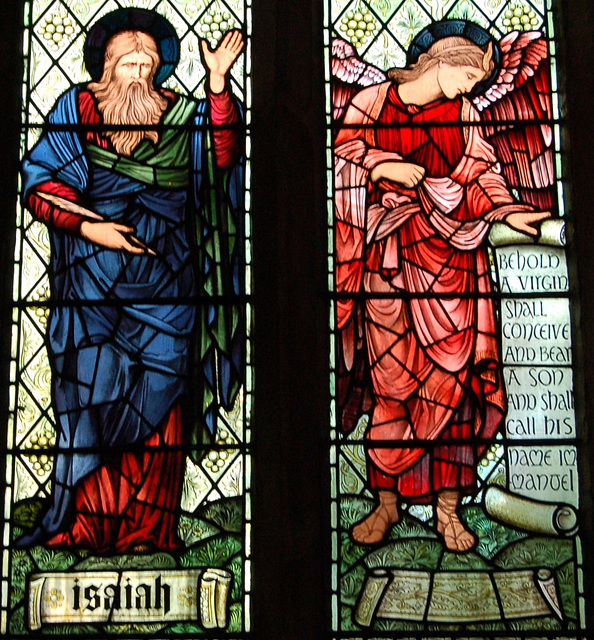 Glass by Burne Jones, Morris and Co, Leek Staffordshire