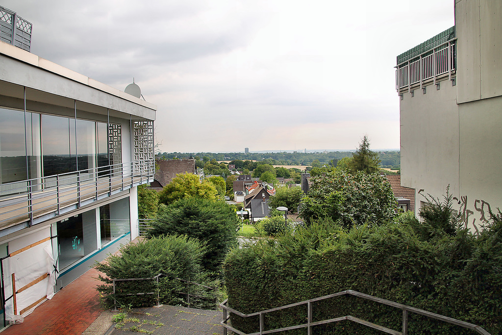 Blick von der Kemnader Straße (Bochum-Stiepel) / 13.07.2023