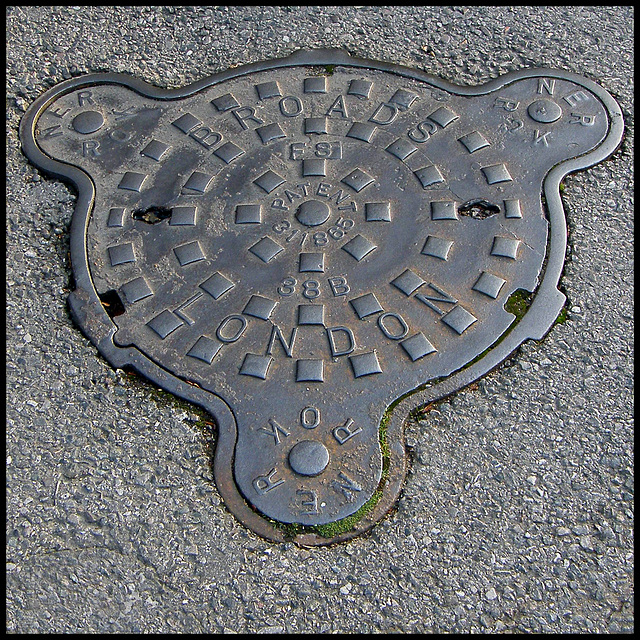 Broads manhole cover