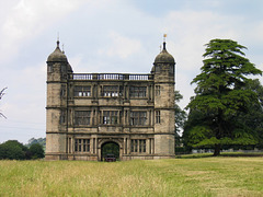 The Old Gatehouse from the road near Tixall, Grade I Listed Building