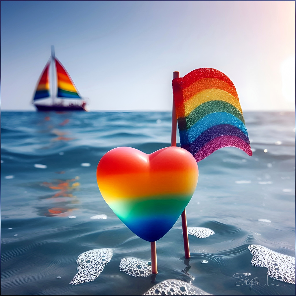 Regenbogenfarben