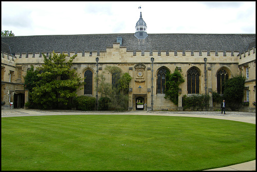 Front Quad, Hall and Chapel