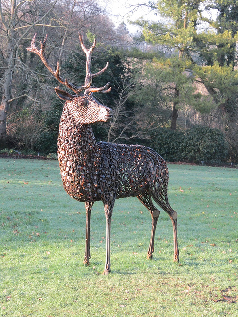 Life size stag