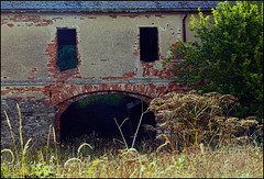 Erschrockenes Haus...