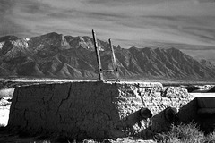Indian Kiva near Sandia Mountains (NM)