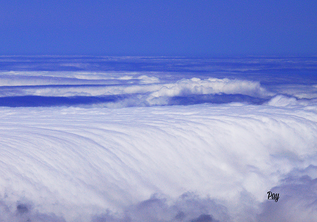 Mar de nubes.