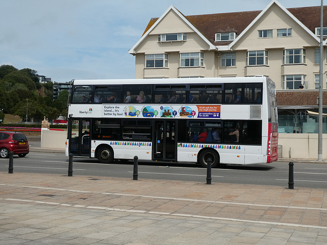 Libertybus 2909 (J 127201) (ex YR59 NPE) in St. Helier - 4 Aug 2019 (P1030557)