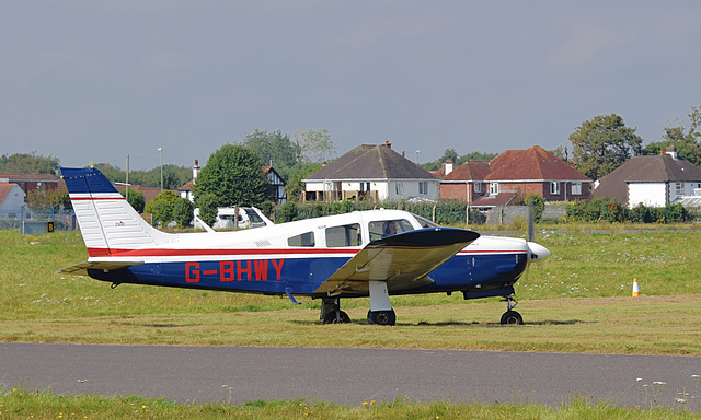 G-BHWY at Solent Airport - 16 September 2021