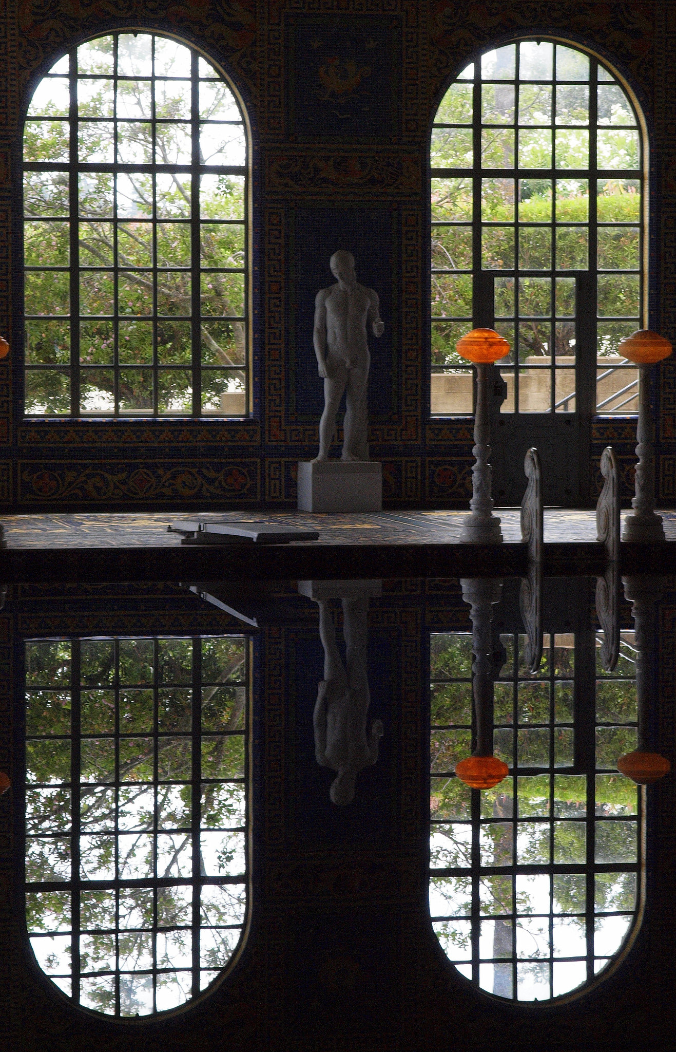 Reflection in Hearst Pool