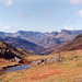 The Langdale Pikes from Loughrigg