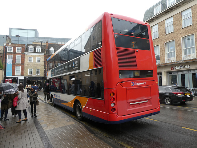 Stagecoach East (Cambus) 15075 (LX09 AEZ) in Cambridge - 27 Sep 2019 (P1040442)