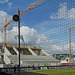 Stadionbaustelle des Chemnitzer FC, Baufortschritt an der neuen Haupttribüne