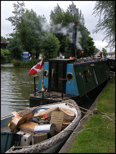 Thrush Steamer at Osney