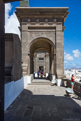 Auf der Plattform der Catedral de Santa Ana de Canarias, Las Palmas (© Buelipix)