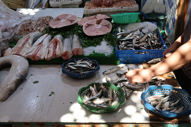 Fish stall